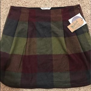 Woolrich Plaid Skirt NWT